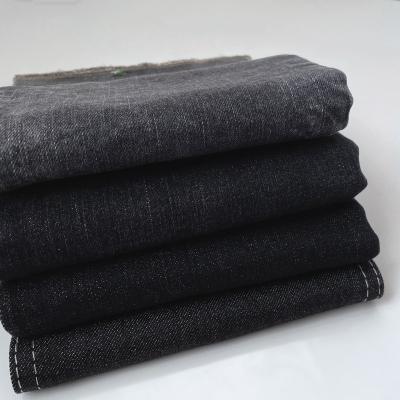 China Breathable Hot Sale Wicking High Elasticity 8.6 oz Lightweight Black TC Jeans Fabrics For Shirts And Pants for sale