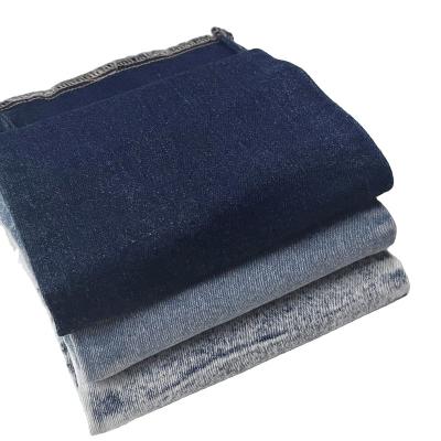 China Running Hot Selling 9oz Blue Twill Breathable High Elasticity Jean Denim Fabric for sale