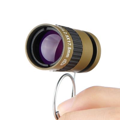 China Can Set Finger Adult Children Compact Digital 17.5 Inch 2.5X Japan Mini Monocular Mobile Telescope for sale