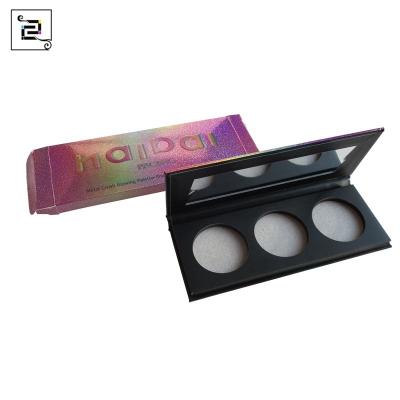 China Handmade Private Label Gift Magnetic Pigment Custom Palette Eyeshadow Packaging Case With Outer Box for sale