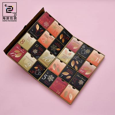 China Supplier Handmade Wholesale Rectangle Empty Tea Packaging Elegant Folding Paper Box With Peculiar Window PVC for sale