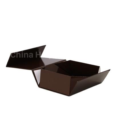 China Wholesale Handmade Cardboard Folding Packaging Custom Foldable Magnetic Box HP Custom Logo Paper Color Glossy Gift Square for sale