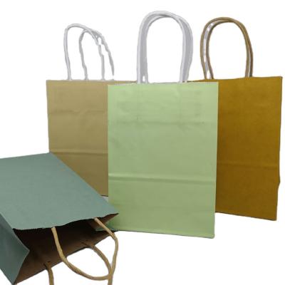 China Wholesales Custom Logo Printed Cheap Recycled Packaging Shopping Paper Bag Recyclable for sale