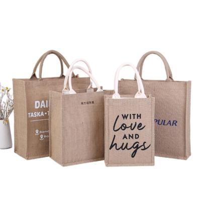 China Good Price New Product Tote Bags Burlap Bag Women Shopping Handbag Trolley Price for sale