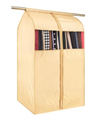 China 2021 Best Selling Modern Foldable Storage Bags Clothing Dust Cover Hanging Garment Bags for sale