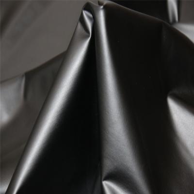 China Hot Selling New Waterproof Popular Thin Spandex PU Leather Leather For Gaiters Suits for sale