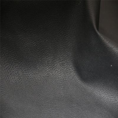 China Real leather soft handfeeling embossed PU sheepskin backing suade waterproof waterproof for jacket and skirt for sale