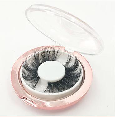 China Private Label Long Natural Mink Eyelashes 25mm Eyelash Vendor Customized Boxes Colored Mink Eyelash Print Your Logo Logo for sale