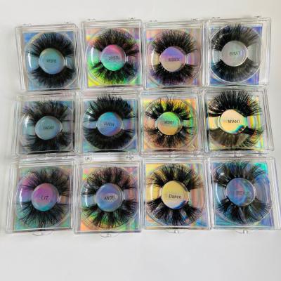 China Glitter & Wholesale Seller Shimmery Mink Lashes Real Mink Lashes 3d 3d Eyelashes With Customize Box for sale