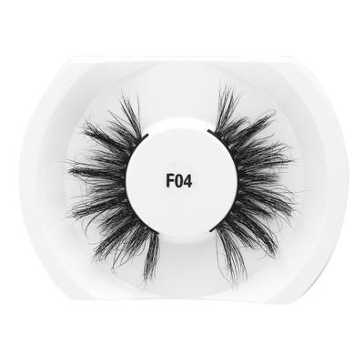 China 25mm 3D Mink Lashes Natural Long Eyelash Extensions Natural High Quality Individual Long for sale