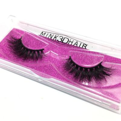 China Wholesale natural long top selling dense mink eyelashes 3d exaggerated fake eye lashes beatuy 25mm eye makeup for sale