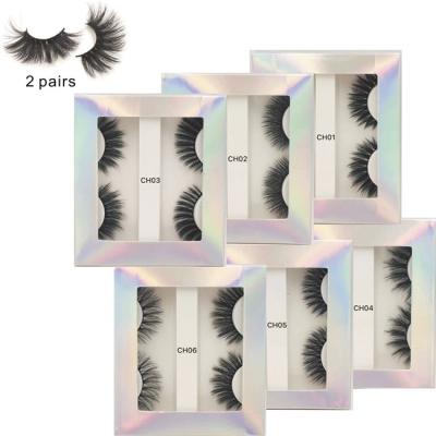 China Factory Wholesale Price 15-20mm Long Natural False 3d Mink Eyelashes Real Siberian Mink Lashes for sale