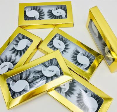 China Long Lashes Factory 100% Natural Hand Made Faux Mink Eyelashes Luxury Seller for sale