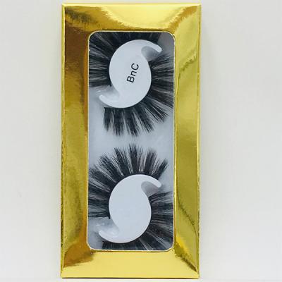 China Long Natural Wholesale 2 Pairs Hand Made Natural Strands Soft Ellipse Faux Mink Eyelash Extensions for sale