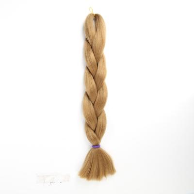 China Straight African Monochromatic Synthetic Braids Wig Jumbo Braid Hair for sale