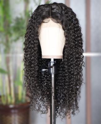 China Wholesale tangle hair factory front real hair straight lace wig human hair lace set 13*4 curly curly hair set for sale