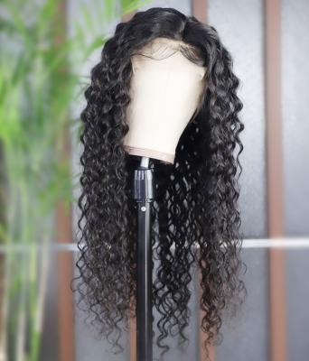 China Natural 360 Human Hair Water Tangle Wigs Good Quality Wave Hair And Curly Wig Hair for sale