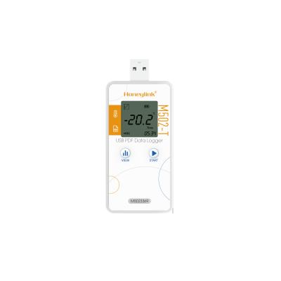 China LCD Display Temperature Recorder, Digital USB PDF Temperature Data Logger for sale