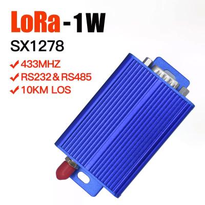 China SX1278 LORA Spread Spectrum Internet of Things Wireless Module 433MHZ Wireless Serial Port for sale