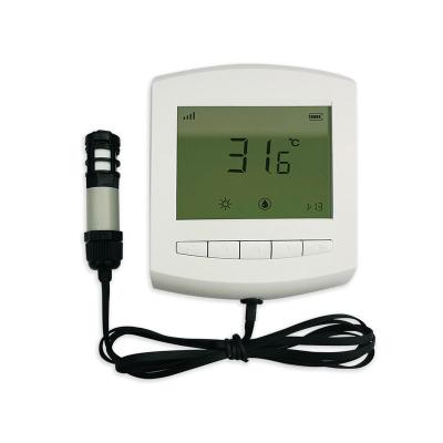 China LCD Display Lora Wireless Temperature and Humidity Sensor for sale