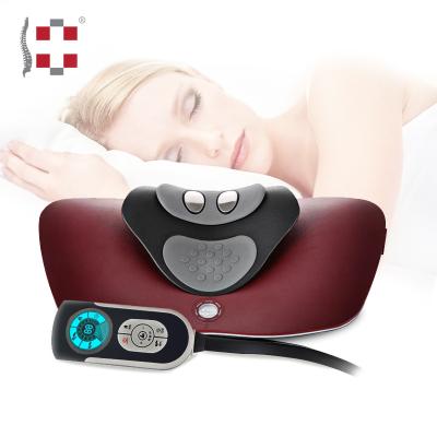 China 2020 popular body products alphay neck traction pillow electric cervical massager for sale