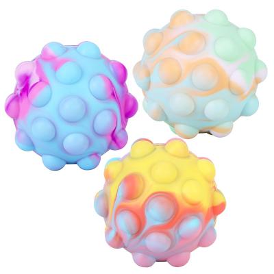 China Anti Strain Anti-stress Ball Push Noise Bouncing Sensory Bubble Kids Toys for sale