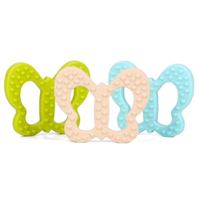 China Fashion Decoration China Manufacturer BPA Free Fruitful Soft Silicone Teether Baby Chew Teether For Baby for sale