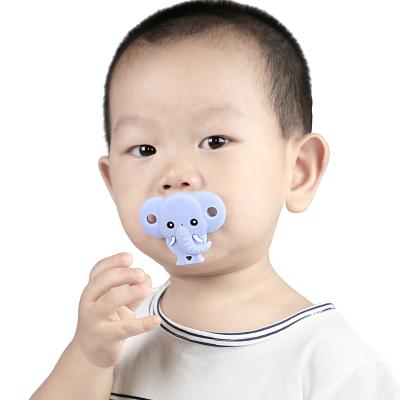 China New Design Non-Toxic Sizes Teether Animal Nipple Nipple Baby Chupeta Silicone Custom Packaging Box for sale