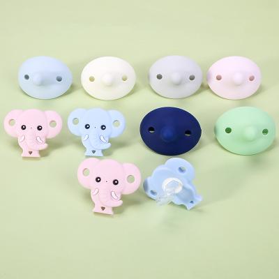 China Non-Toxic Wholesaler Customized New Soother Silicone Newborn Baby Printed Pacifier for sale