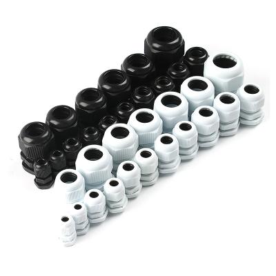 China Protect PG7 PG11 PG13.5 PG21 PP economic waterproof cable gland IP67 plastic cable glands connector factory for sale