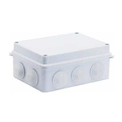 China Universal Waterproof Dustproof Electrical Enclosure Project Junction Box IP65 Outdoor Electronic Hardware ABS Plastic 15.7 x 13.8 x 4.7 inch for sale