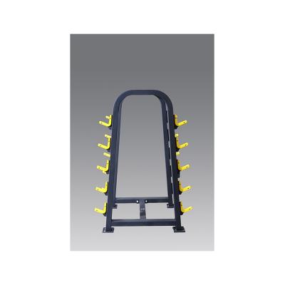 China Wholesale High Quality Gym 5 Pairs Of Black Steel Barbell Racks With Rack for sale