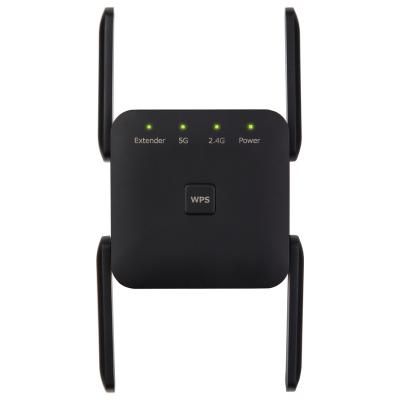 China UK EU USA Power Dual Band 1200M Plug wifi repeater HL-WR717 for sale