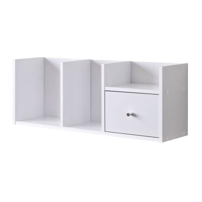 China Customization WHITE Desk Top Rack with 1 drawer for sale