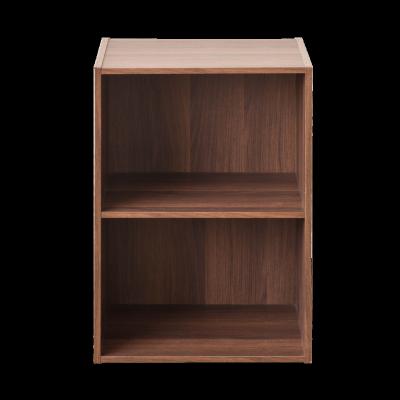 China Living Room 2 Tier Bookcase/Storage Shelf Brown for sale