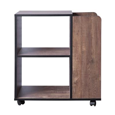 China Modern Multi Functional Mobile Open Shelf Storage Cart for sale