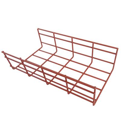 China Outdoor hot galvanized stainless steel wire mesh cable tray astm wire mesh cable tray for sale