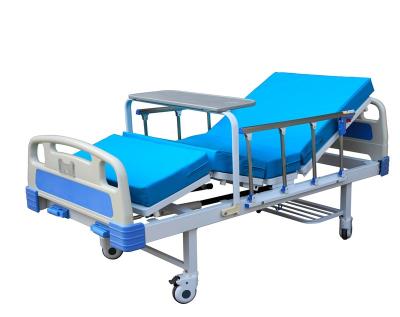 China 3 Functions TWB003 Two Crank Hospital Bed With Manual Mattress Hospital Bed Bed 3 Functions à venda