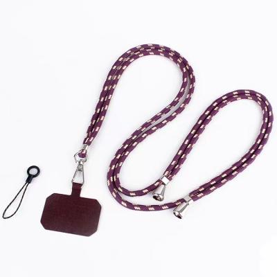 China Fashionable Adjustable one piece mobile phone lanyard strap cross body girls cell phone mageasy crossbody cellphone lanyard for sale