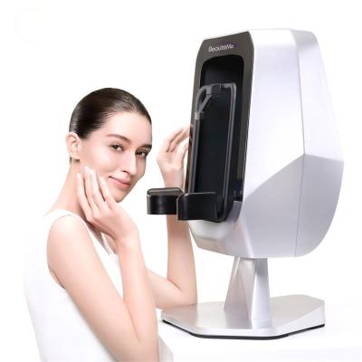 China Portable Facial Acne Analysis New Product Digital Beauty Skin Apparatus Moisture Oil Content Analyzer k10 for sale