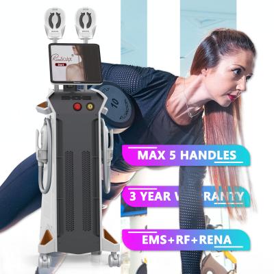 China 2022 Slim CE 10 Tesla EMS Machine Muscle Stimulator Weight Loss EMS Bodybuilding Sculpting Machine/EMS Diet Sculpt Emslim Slim Beauty for sale