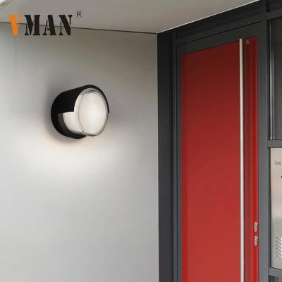 China Indoor Outdoor Wall Lighting Zhongshan Hotel Wholesale Waterproof Outdoor Bedside LED Modern Indoor Bulkhead SMD 5w 12w IP54 Modern Wall Lamp for sale