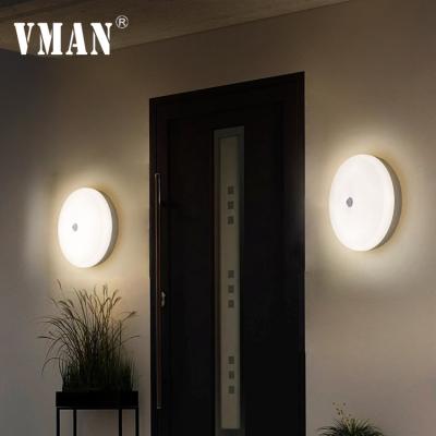 China Indoor Outdoor Wall Lighting Nordic Round Waterproof Bulkhead Garden LED Balcony Modern IP54 Square Hotel Wall Sconce Outdoor Lighting for sale