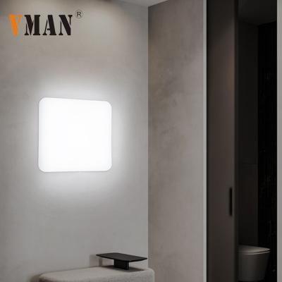 China Indoor Outdoor Wall Lighting Modern Hot Selling Square LED Wall Light IP54 Smart Waterproof Exterior Garden Bulkhead Modern Light for sale