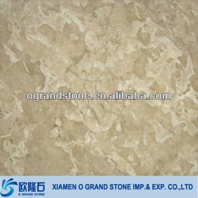 China Widely Used Cream Queen Gardening Royal Omani Beige Marble for sale