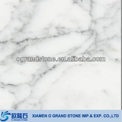 China Widely Used In Gardening Carrara Natural Italian Bianco White Marble Slab for sale