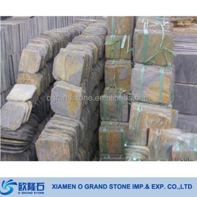 China Natural Beveled Tile Roof Slate Roofing Tile for sale