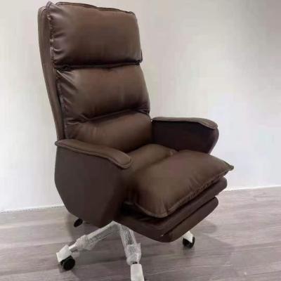 China Comfortable Atmosphere Boss Household Rest And Sleep Chair (Size) Cotton Adjustable Ergonomic Leather Office Doll for sale