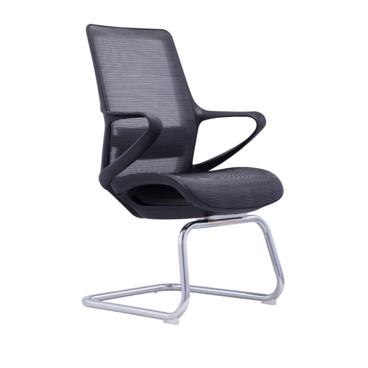 China Solid Full Mesh Visitor Chair Office Reception Chair Luxury Visitors Specification for sale