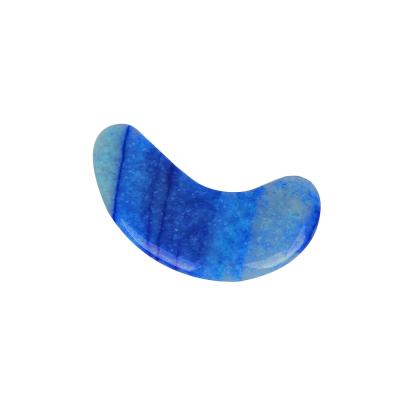 China Handmade Scraping Face Gua Sha Moon Shape Gua Sha For Face Massage Slimming Tool for sale